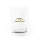 tnt  apparel lineのbarber shop the number three apparel line Water Glass :front