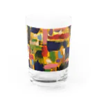 Hide’s Artのファッショナブルカラー Water Glass :front