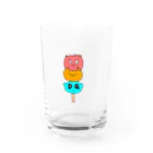 PAPOPINのおいしいおだんご Water Glass :front