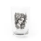 エスティーの美しい女性 Water Glass :front