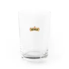 MASUHIRO の うまいのなんの！のうまいのなんの！ロゴ Water Glass :front