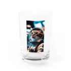 hekikiの旅立つ宇宙猫 Water Glass :front