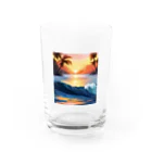 Luminaのラストウェーブ Water Glass :front