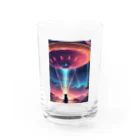 ParadigmStar　パラダイムスターのUFOに遭遇!? 不思議な猫のキャトルミューティレーション！👽🐱✨ Water Glass :front