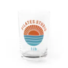 てっぺえのPILATES STUDIO LIV Water Glass :front