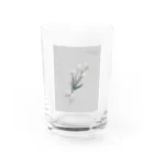 rilybiiの*peach organdy  Water Glass :front