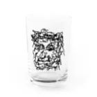 nisgataのangry old man 001 Water Glass :front