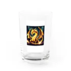 SUZURIの神々しいドラゴン Water Glass :front