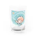 fujiの華の星の子ども Water Glass :front