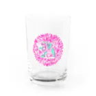 Linussの唱歌的老虎(singing tiger) Water Glass :front