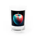 godo_dioの３D　立体視　リンゴ Water Glass :front