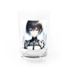 しんがんの未来的なAI美女 Water Glass :front