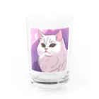 kazuma16のふわふわペルシャ Water Glass :front