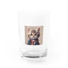 machaの猫友クラブ Water Glass :front