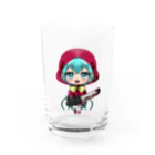 スライムバケツ店の1狩りかな？！蛇蝎家冷音ちゃん！ Water Glass :front