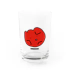 サラダサムライのウメボシさん Water Glass :front