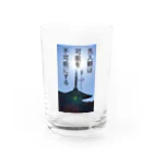 名言入りオリジナルデザイン商品の先入観は可能性を不可能にする Water Glass :front