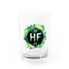 science closet（科学×ファッション）の元素シリーズ　~ハフニウム Hf~ Water Glass :front