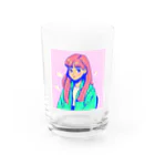 東京Vivid Girlsのネオンちゃん Water Glass :front