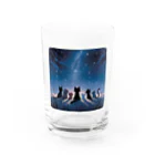 lblの星降る夜、猫たちの願い事 Water Glass :front