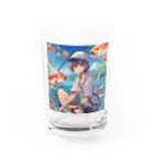 chillfishingの釣りガール爆釣！ Water Glass :front