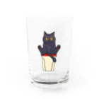 TAKE-TONのゴミ捨て場のカラス対策 Water Glass :front