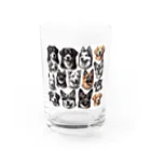 dogfulのかっこいい大型犬 Water Glass :front