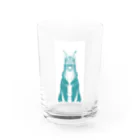 gupan_2023-12のヘルハウンド君　 Water Glass :front