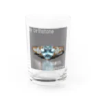 ゆうめい♏のBirthstone/heart-shaped ring/March Water Glass :front