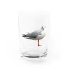 山の門のかもめ　正面 Water Glass :front