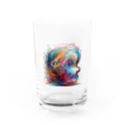 あんぽぴゅらーあーてぃすとのChild Water Glass :front