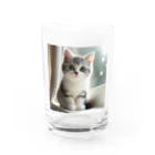 nico711のアメショちゃん Water Glass :front