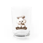 いちごプードルのコックのライくん Water Glass :front