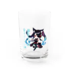 浅葱の酒造〜黒猫と煙草〜の浅葱のノーライフノー酒 Water Glass :front