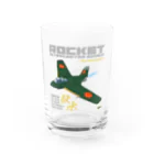 NYAO_AVIATIONの幻の極地戦闘機 秋水（shusui）（海軍312空戦隊仕様）グッズ Water Glass :front