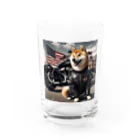 ANTARESのアメリカンライダー柴犬 Water Glass :front