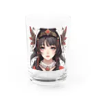 プリンゴブリンのカルト子さん Water Glass :front