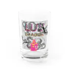 もぐおのLUV DRAGON Water Glass :front