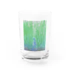 しょくぶつえんの探検カエル Water Glass :front