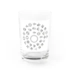 nomisukechikaのカタカムナグッズ Water Glass :front