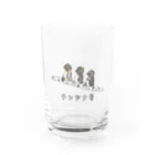 Icchy ぺものづくりのチンアナ号 Water Glass :front