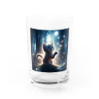 katohkouchiのMoonlit_Mischief Water Glass :front