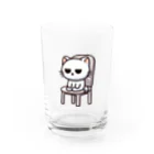 こだるま工房の虚無ネコ Water Glass :front