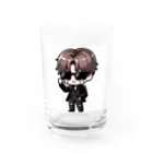 Taki_Workの泣き男くん Water Glass :front