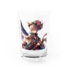 ぴくちゃー55の未来女子01 Water Glass :front