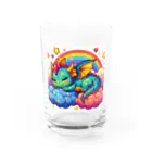 Harmony of Natureの夢見るドラゴン Water Glass :front