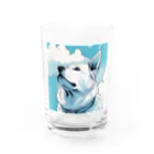 宗乙商店の我思う、我は秋田犬。 Water Glass :front