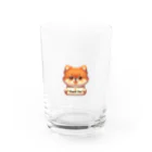 ぷるぱらの【ぽめちい】シリーズ （Thanks バージョン） Water Glass :front