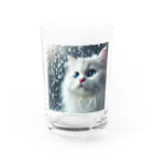 happy_meiの幸せをもたらす猫 Water Glass :front