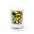 MonkeyGORILLAのワイルドレモン Water Glass :front